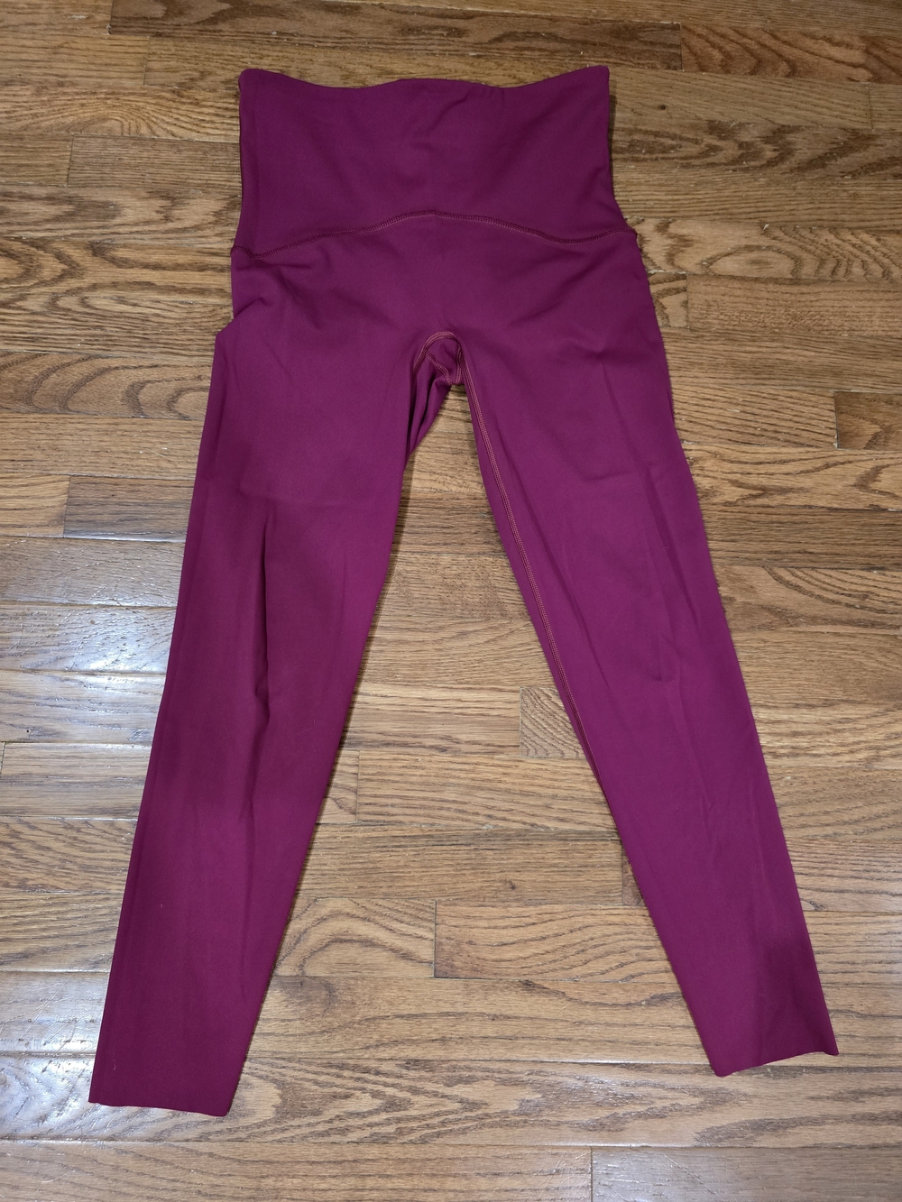 SPANX High-Rise Sculpting Leggings - Burgandy